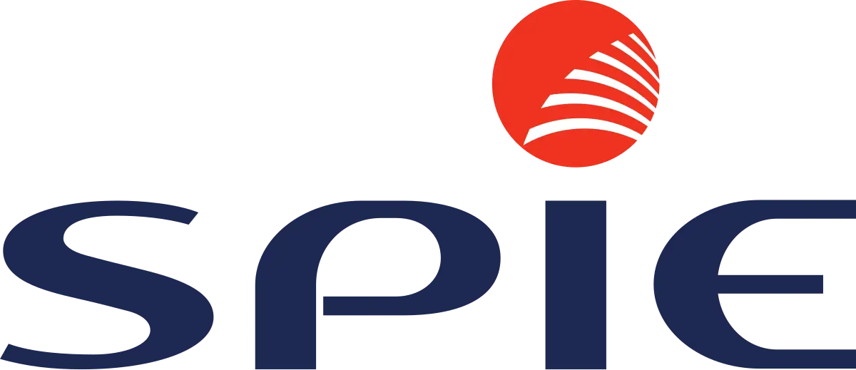 Logo de SPIE, entreprise spécialisée dans les services multi-techniques et l’ingénierie